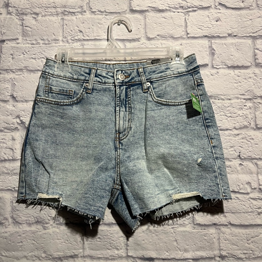 New George Light Blue Jean Shorts for Women Size 6